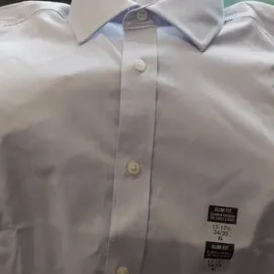 Lauren Ralph Lauren | Shirts | Lauren Ralph Lauren Mens Ultraflex Stretch  Slim Fit Dress Shirt Light Blue | Poshmark